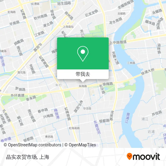 晶实农贸市场地图