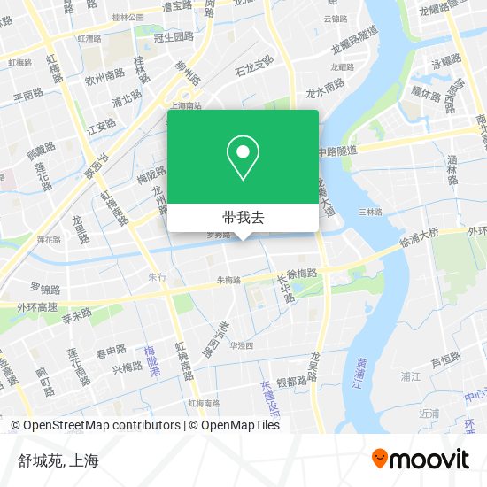 舒城苑地图