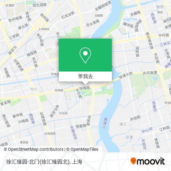 徐汇臻园-北门(徐汇臻园北)地图