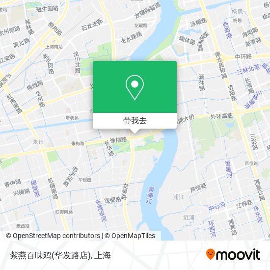 紫燕百味鸡(华发路店)地图