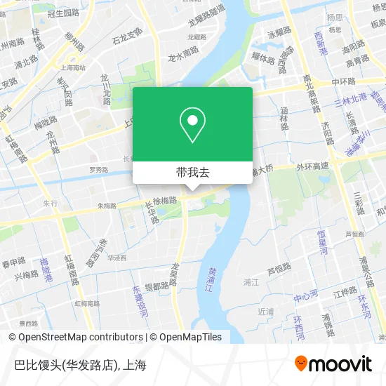 巴比馒头(华发路店)地图