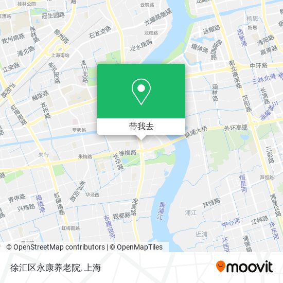 徐汇区永康养老院地图