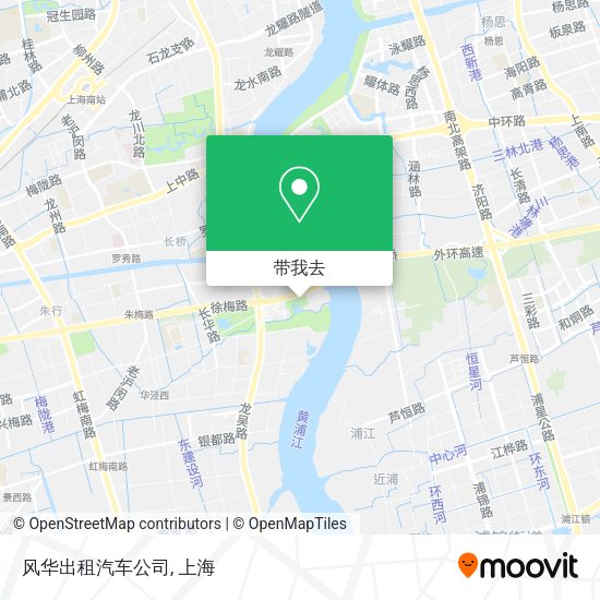 风华出租汽车公司地图
