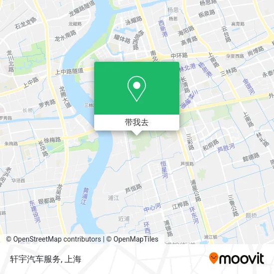 轩宇汽车服务地图