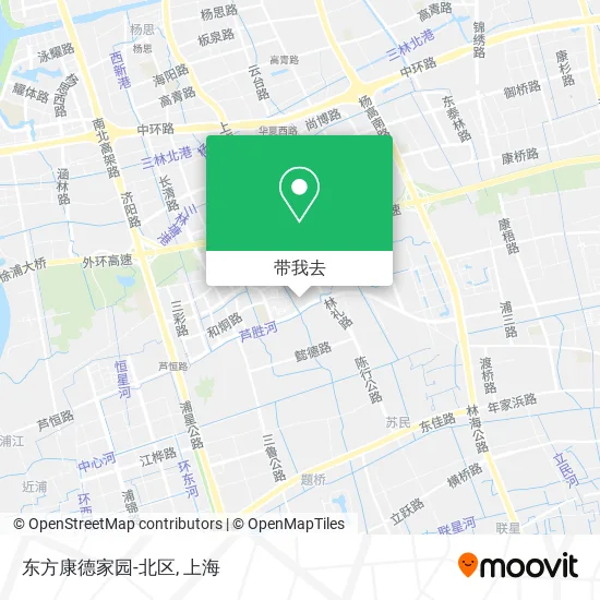 东方康德家园-北区地图