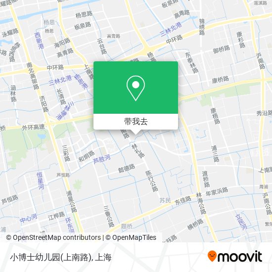 小博士幼儿园(上南路)地图