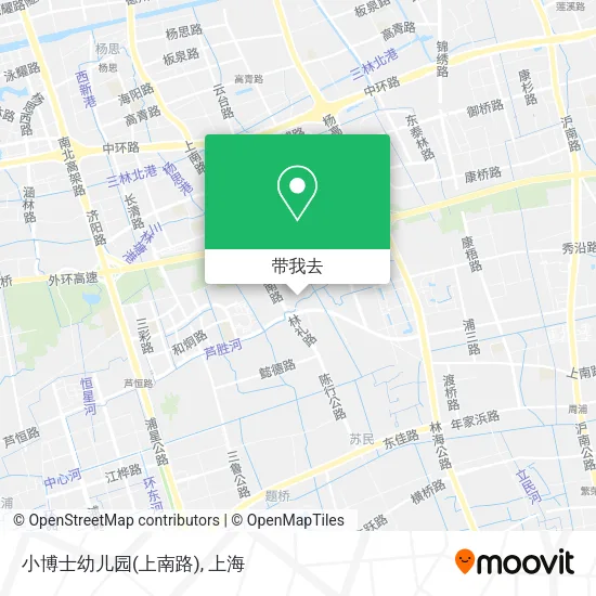 小博士幼儿园(上南路)地图
