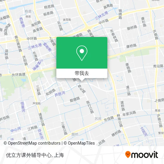 优立方课外辅导中心地图
