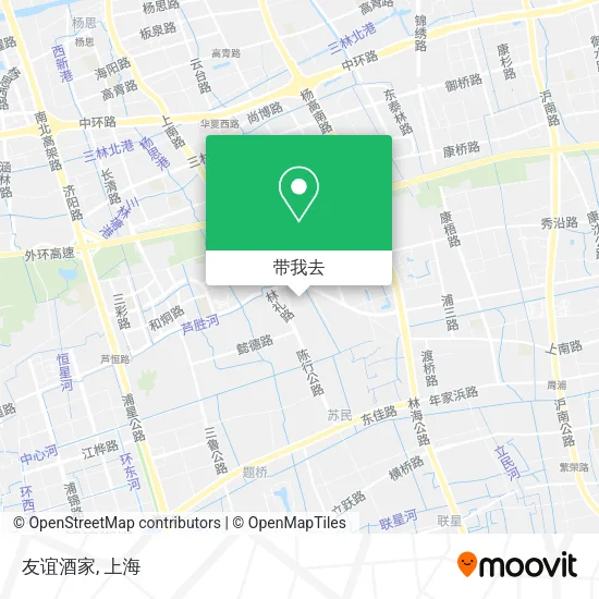 友谊酒家地图
