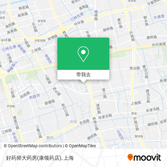 好药师大药房(康颂药店)地图