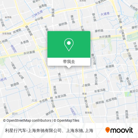 利星行汽车-上海奔驰有限公司、上海东驰地图