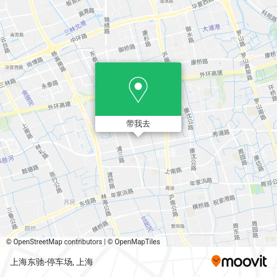 上海东驰-停车场地图