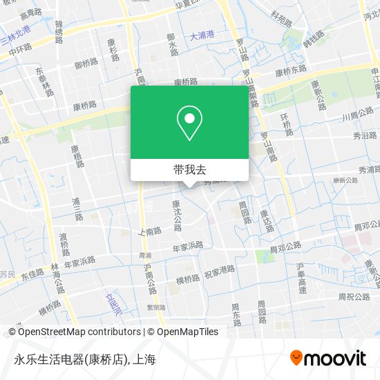 永乐生活电器(康桥店)地图