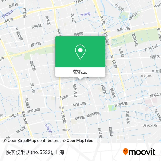 快客便利店(no.5522)地图
