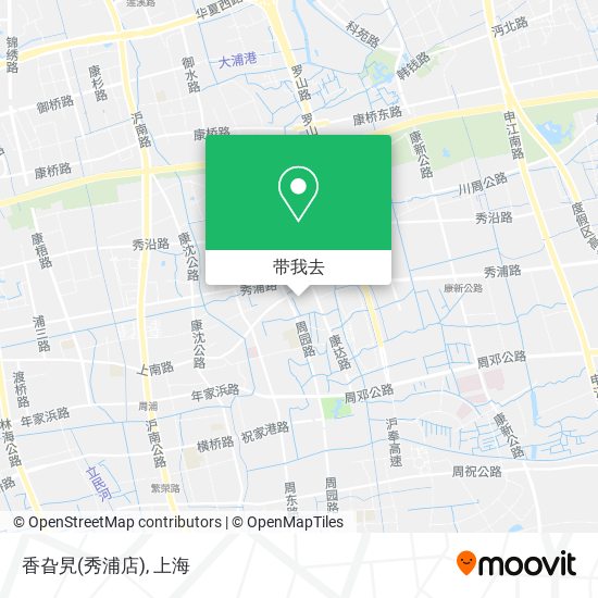 香旮旯(秀浦店)地图