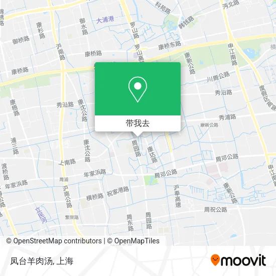 凤台羊肉汤地图