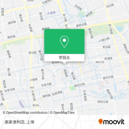 惠家便利店地图