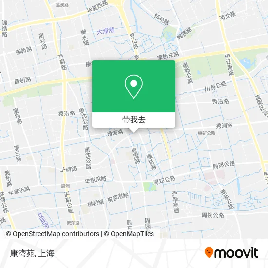 康湾苑地图