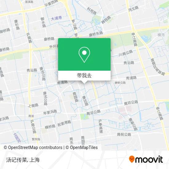 汤记传菜地图