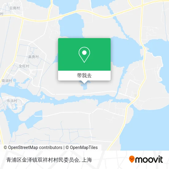 青浦区金泽镇双祥村村民委员会地图