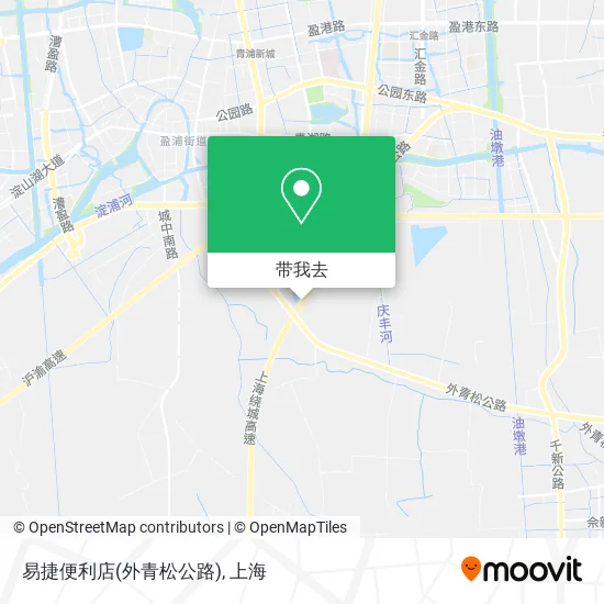 易捷便利店(外青松公路)地图