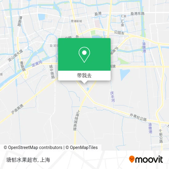 塘郁水果超市地图