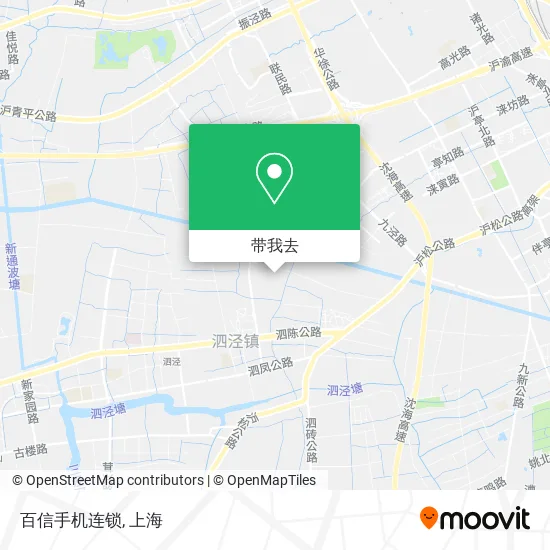 百信手机连锁地图
