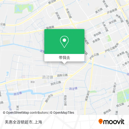 美惠全连锁超市地图