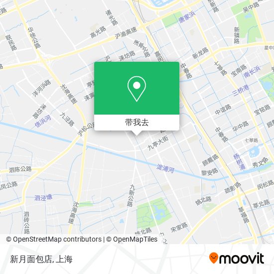 新月面包店地图