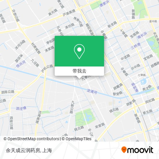 余天成云润药房地图