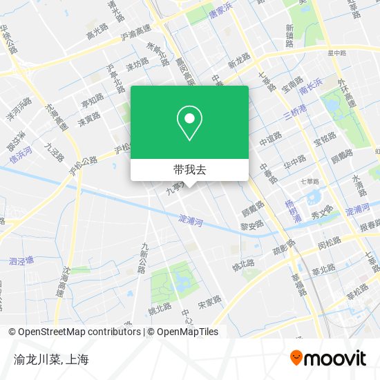 渝龙川菜地图