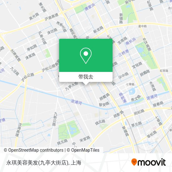 永琪美容美发(九亭大街店)地图