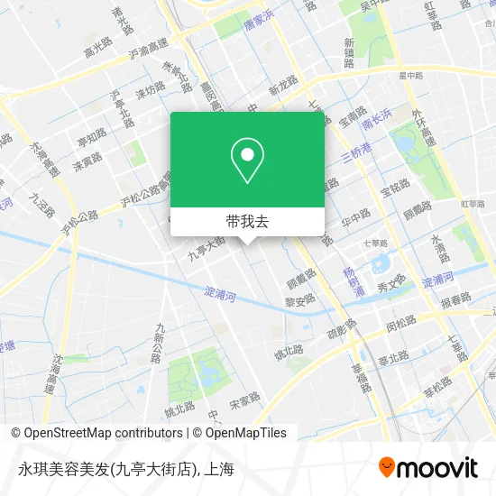 永琪美容美发(九亭大街店)地图