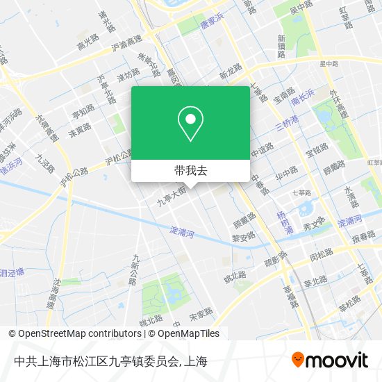 中共上海市松江区九亭镇委员会地图