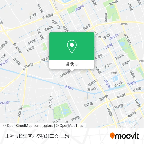 上海市松江区九亭镇总工会地图