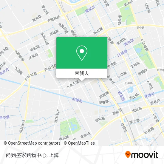 尚购盛家购物中心地图