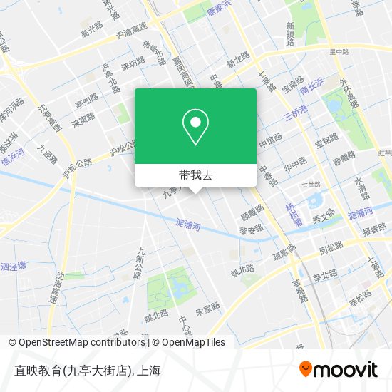 直映教育(九亭大街店)地图