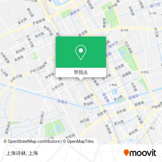 上海诗林地图