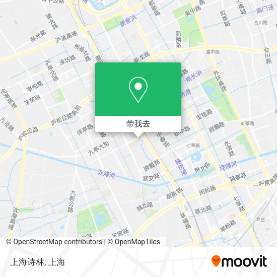 上海诗林地图