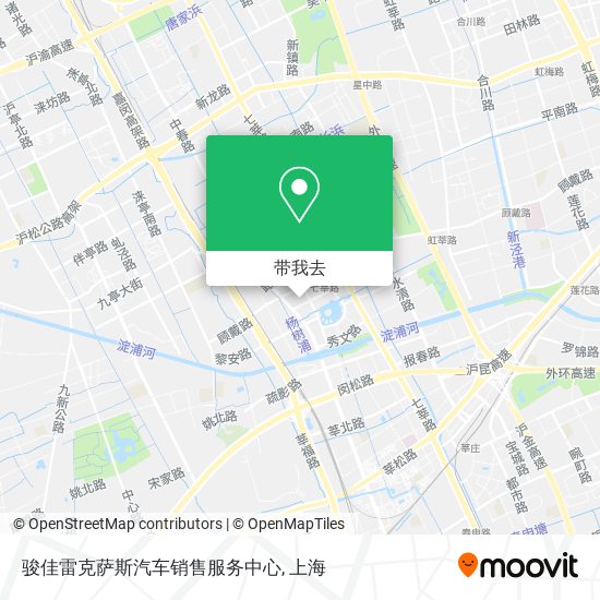 骏佳雷克萨斯汽车销售服务中心地图