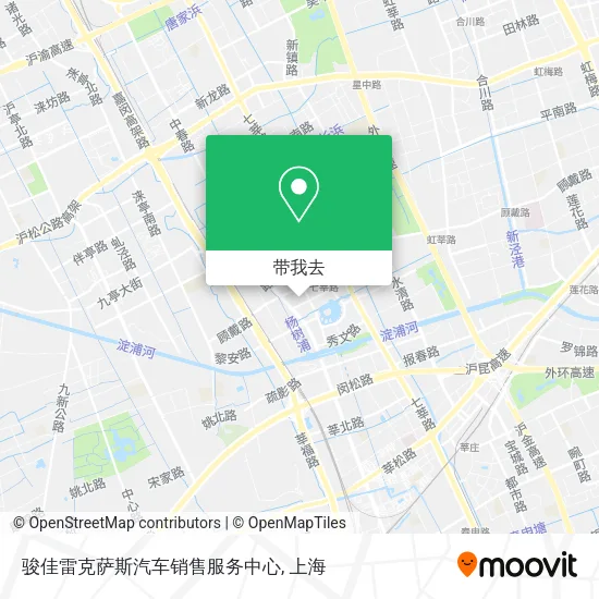 骏佳雷克萨斯汽车销售服务中心地图