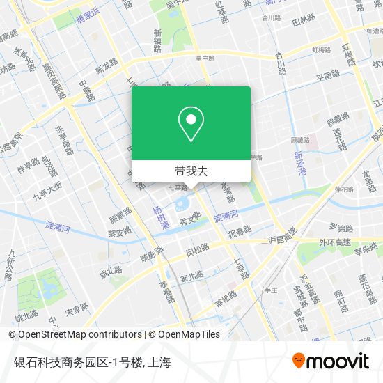 银石科技商务园区-1号楼地图