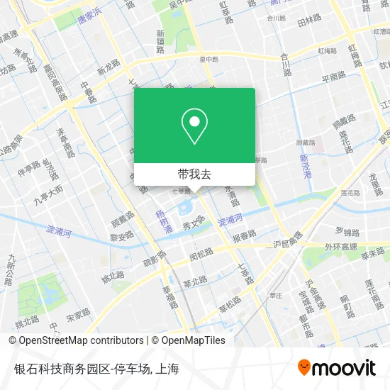 银石科技商务园区-停车场地图