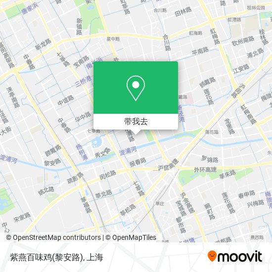 紫燕百味鸡(黎安路)地图