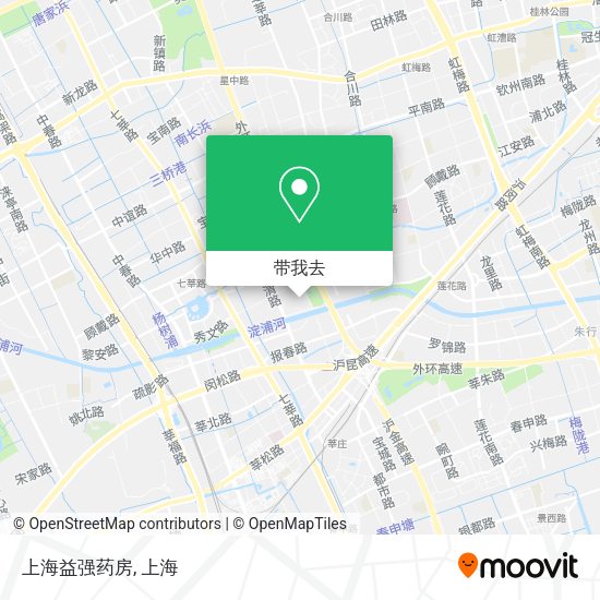 上海益强药房地图