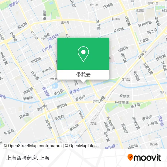 上海益强药房地图