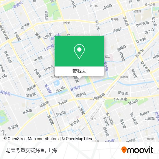 老壹号重庆碳烤鱼地图