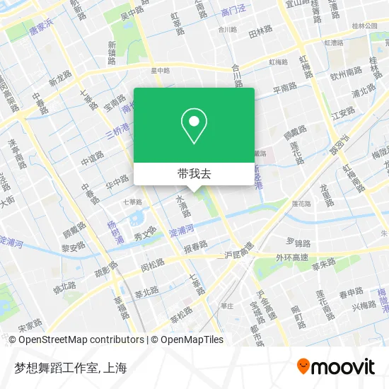 梦想舞蹈工作室地图