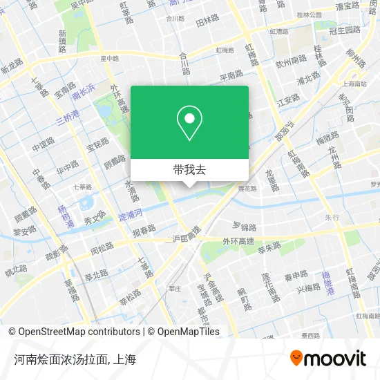 河南烩面浓汤拉面地图