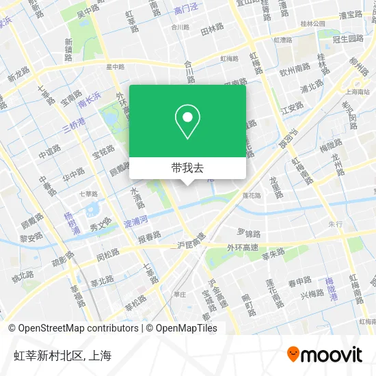 虹莘新村北区地图